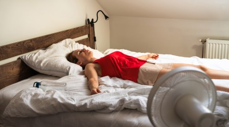 Sleeping in hot weather