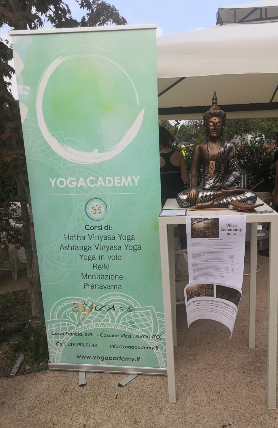 LifeBIon e Yogacademy al One Flow Yoga Torino